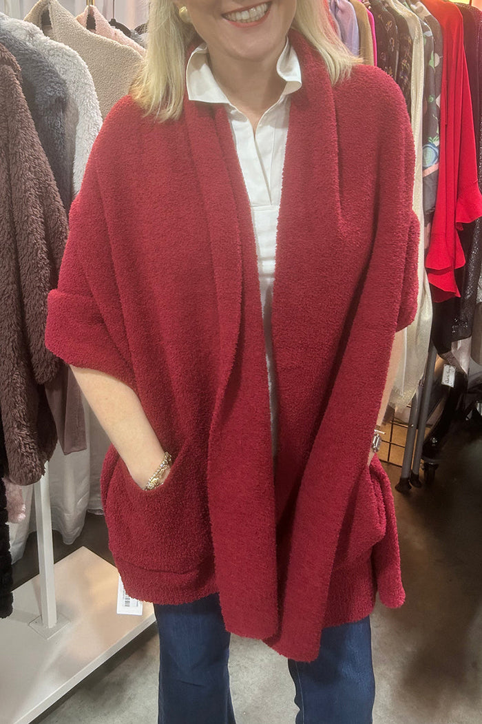 Plush Pocketed Microfiber Wrap