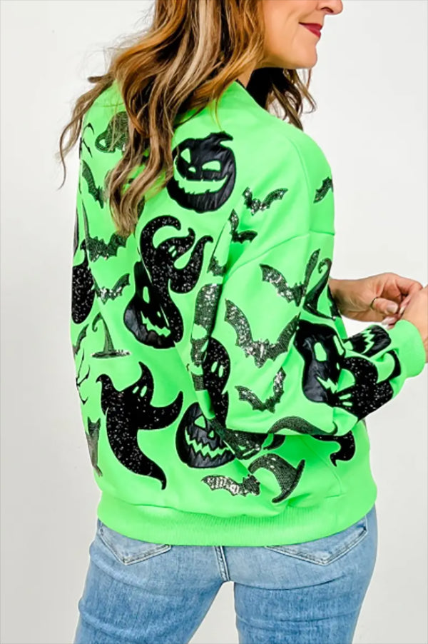 Casual Halloween Icon Sweatshirt