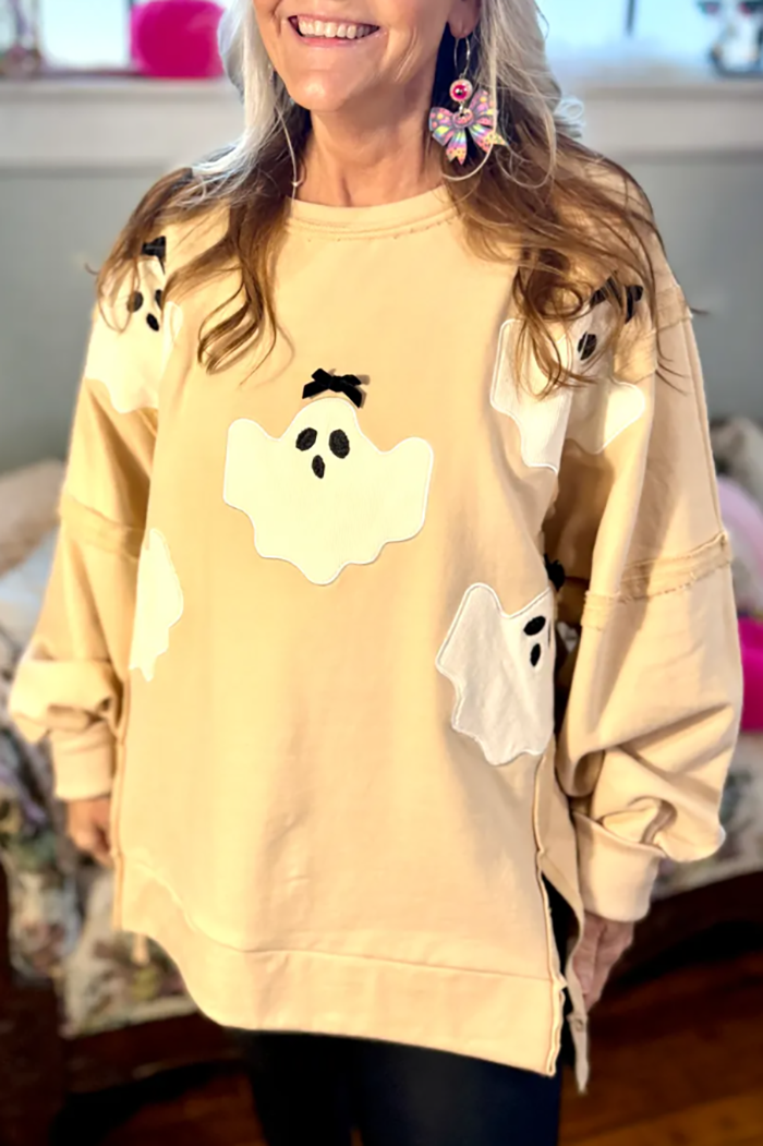 Casual Ghost & Bows Sweatshirt