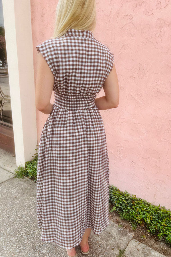 Casual Zipper Pocket Dress