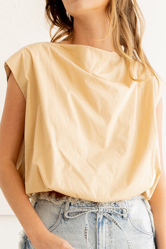 Bubble Hem Top Skirt Suit