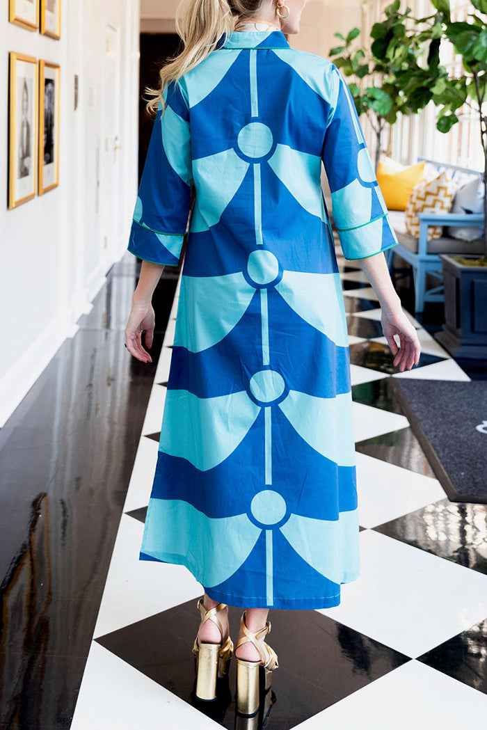 Printed Pocket Maxi Dress