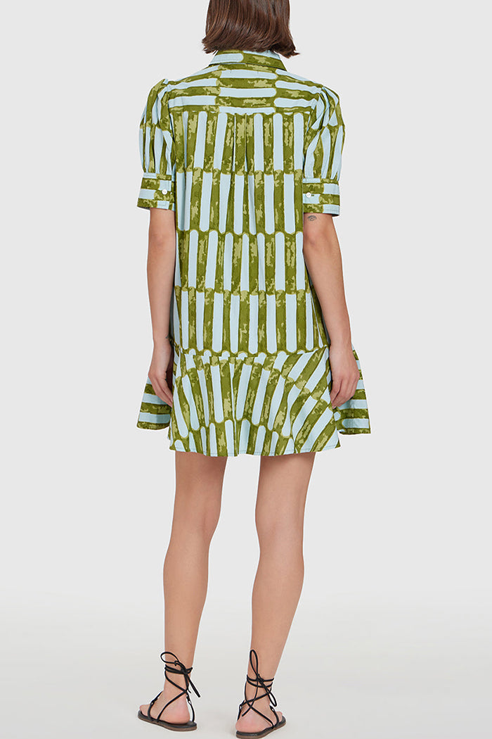 Casual Ruffles Hem Dress