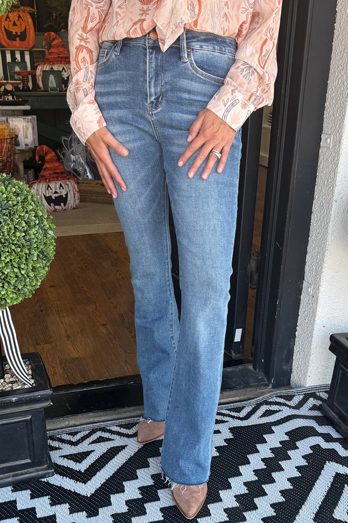 Casual High Rise Jeans