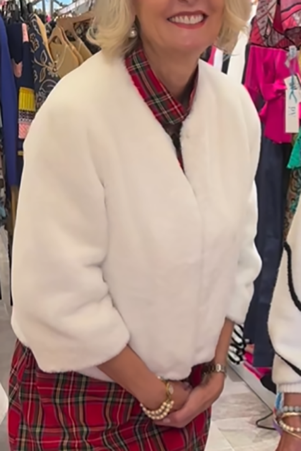 Casual Faux Fur Jacket