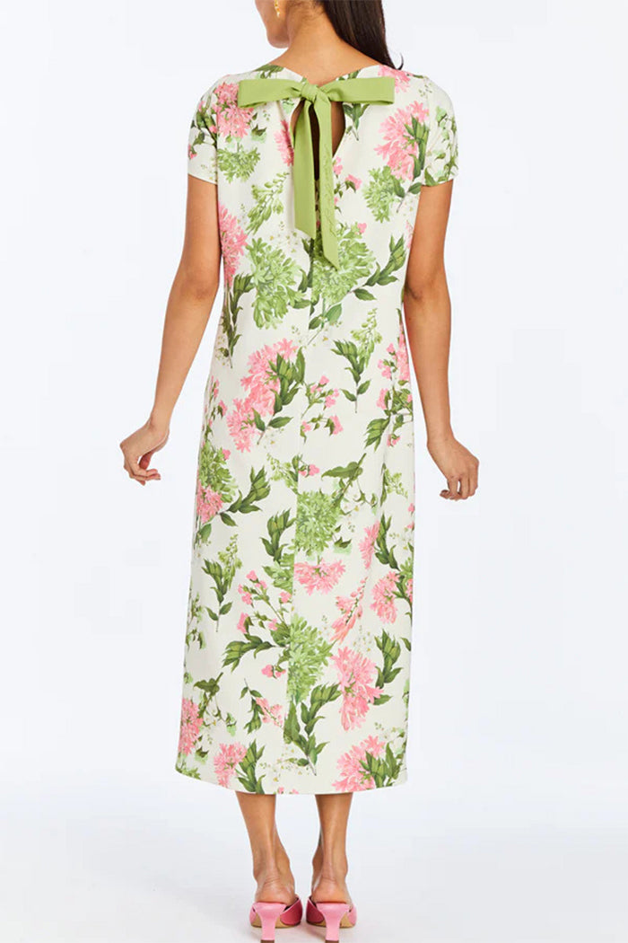 Midi-Length Reversible Cocktail Dress