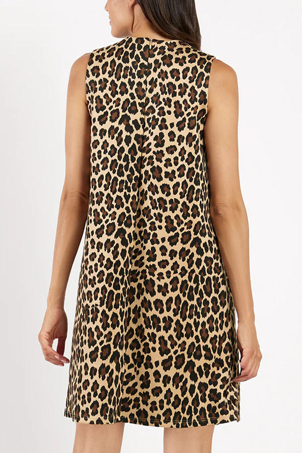 Casual Faux Suede Dress