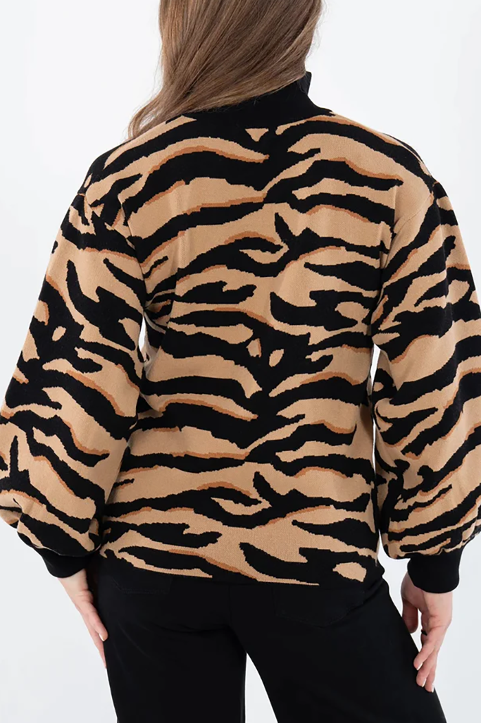 Casual Animal Pattern Sweater