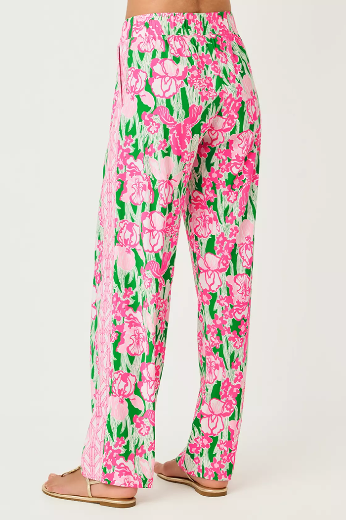 Sleeveless Floral Two-Piece Set