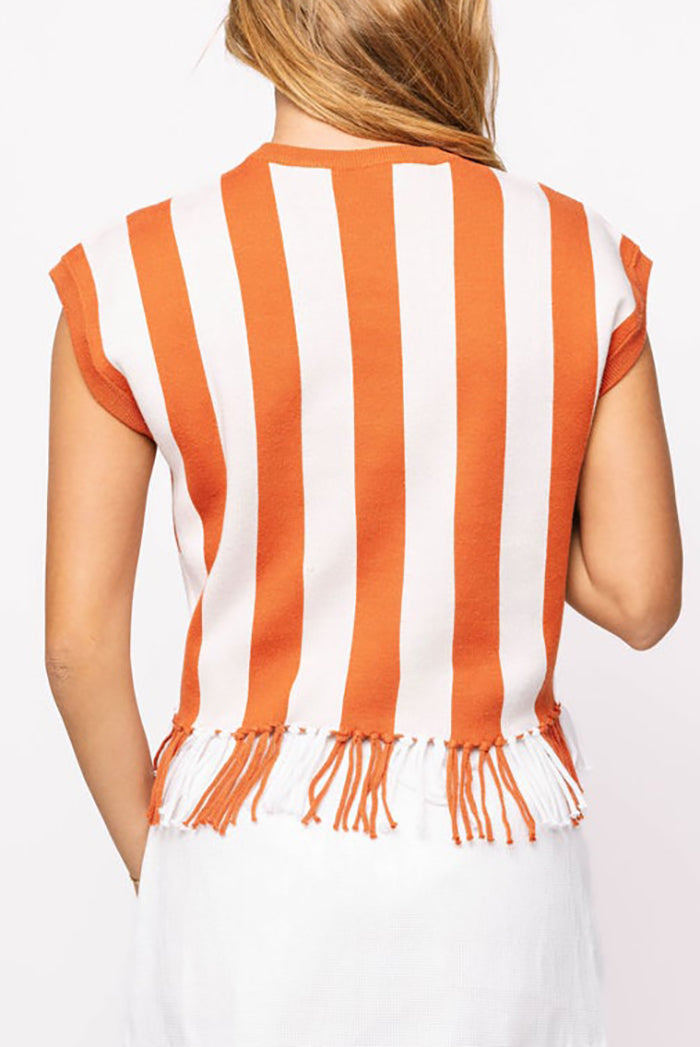 Casual Longhorn Striped top