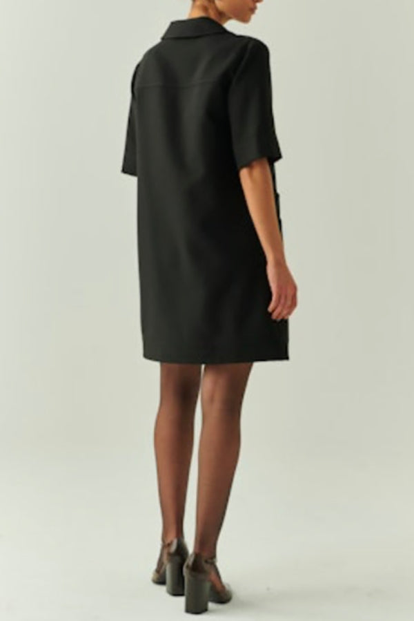 Casual Button Detail Dress