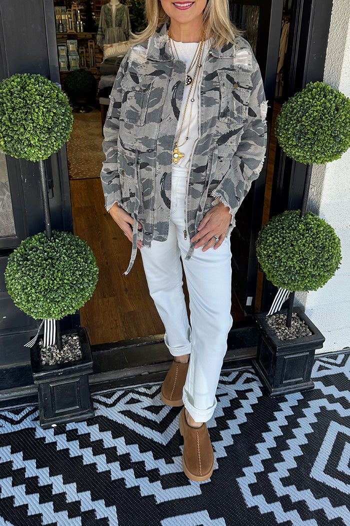 Vintage Camo Pocket Jacket