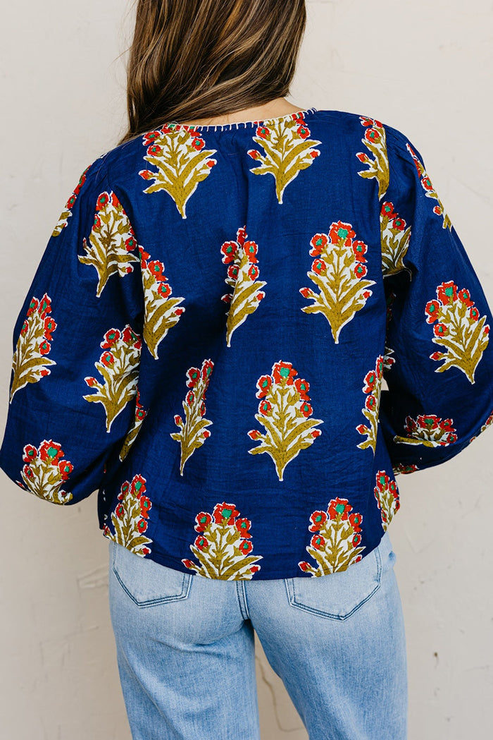 Casual Bold Printed Top