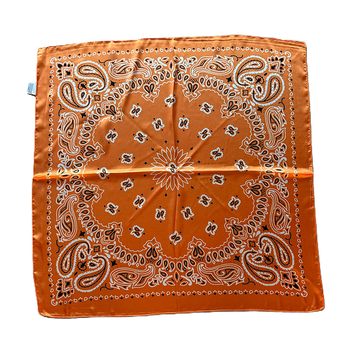 Orange Print Scarf Collection