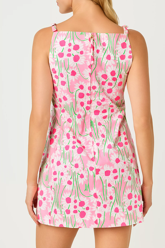 Floral Print Sleeveless Romper