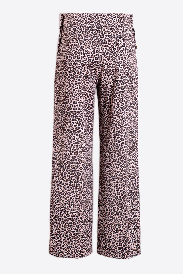 Casual Cheetah Print Pant