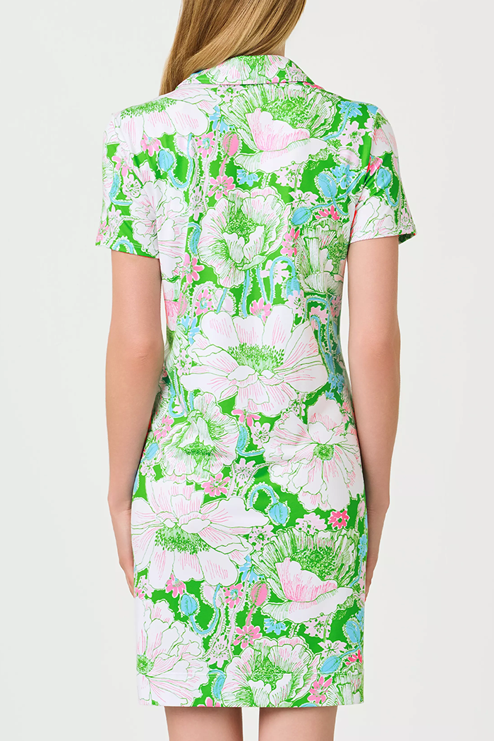 Short Sleeve Floral Dress