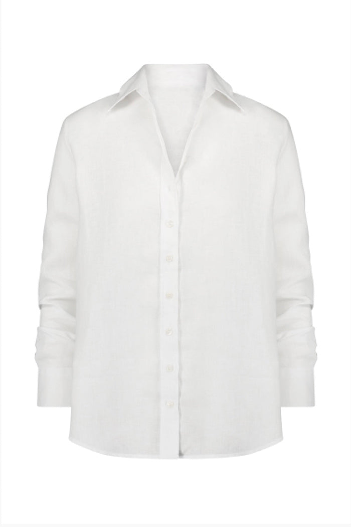 Casual Boyfriend White Shirt