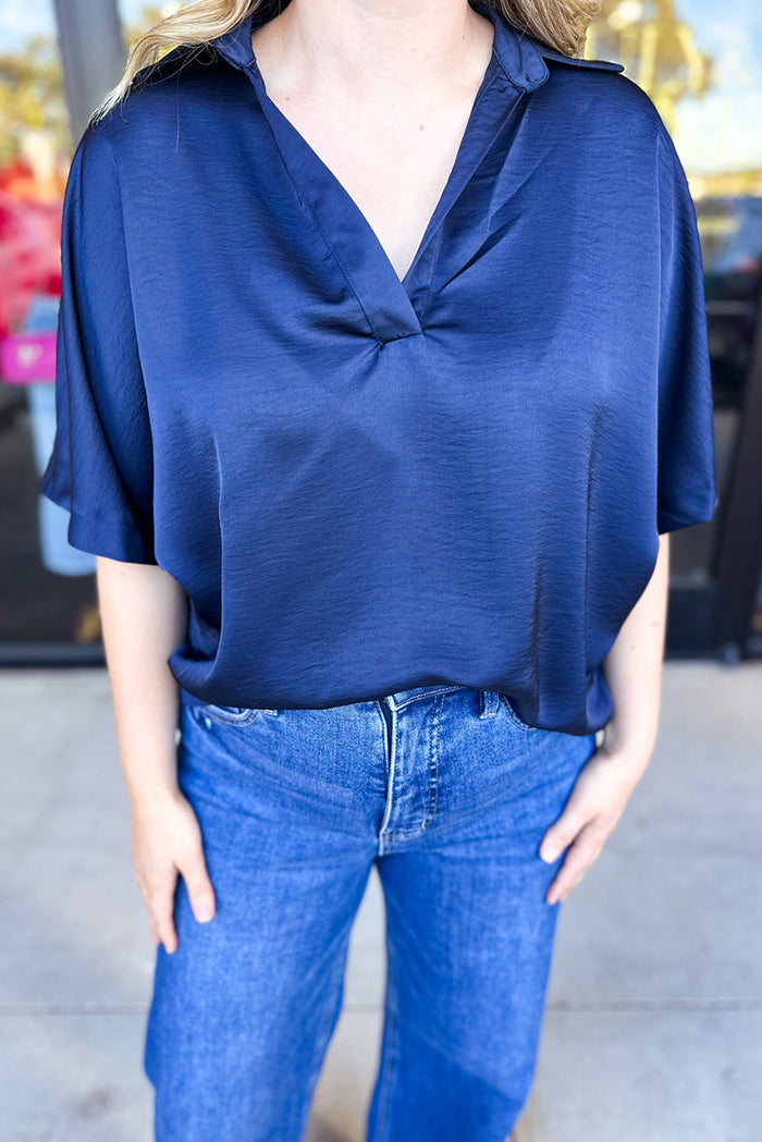 Oversized Drop-Shoulder Leisure Top
