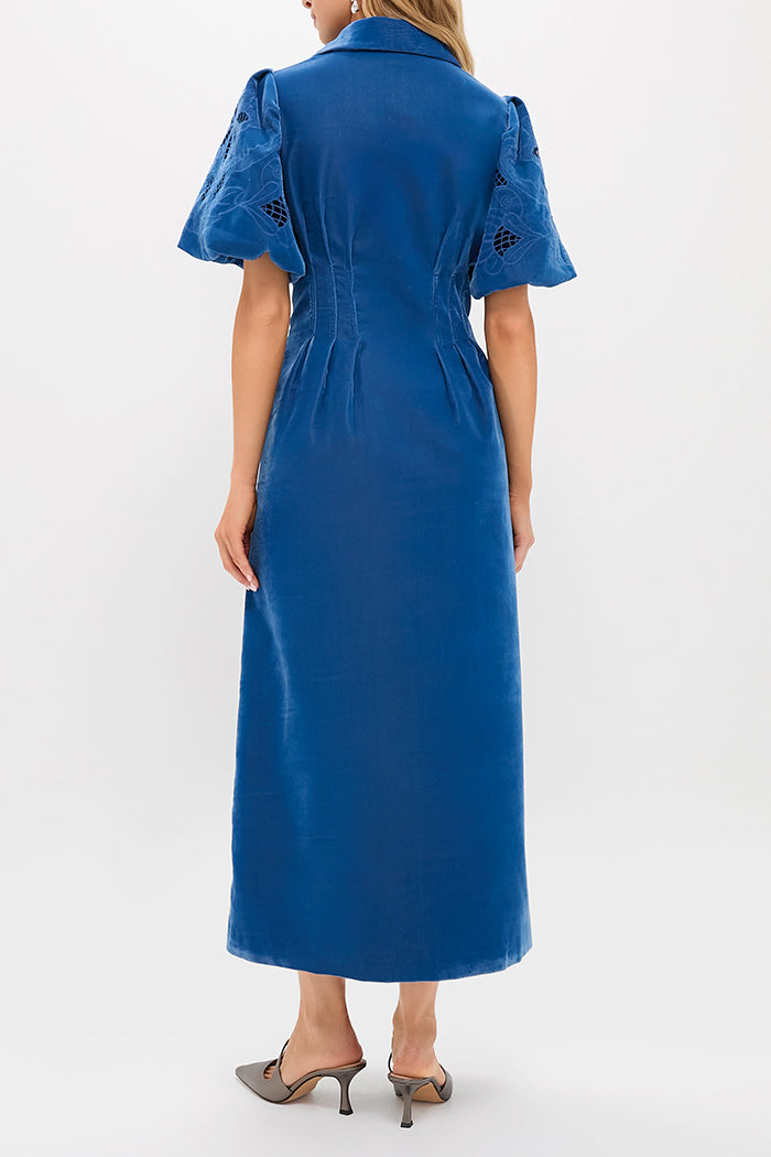 Fog Velvet Lace Dress