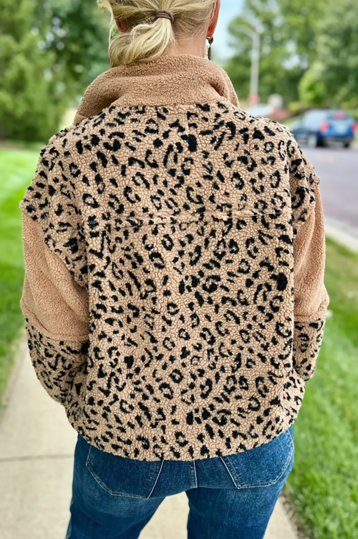 Casual Animal Pattern Pullover