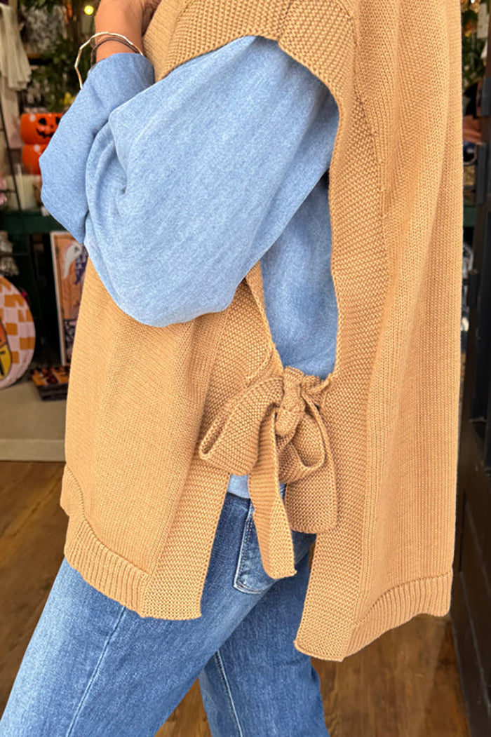 Open Sides Sweater Vest