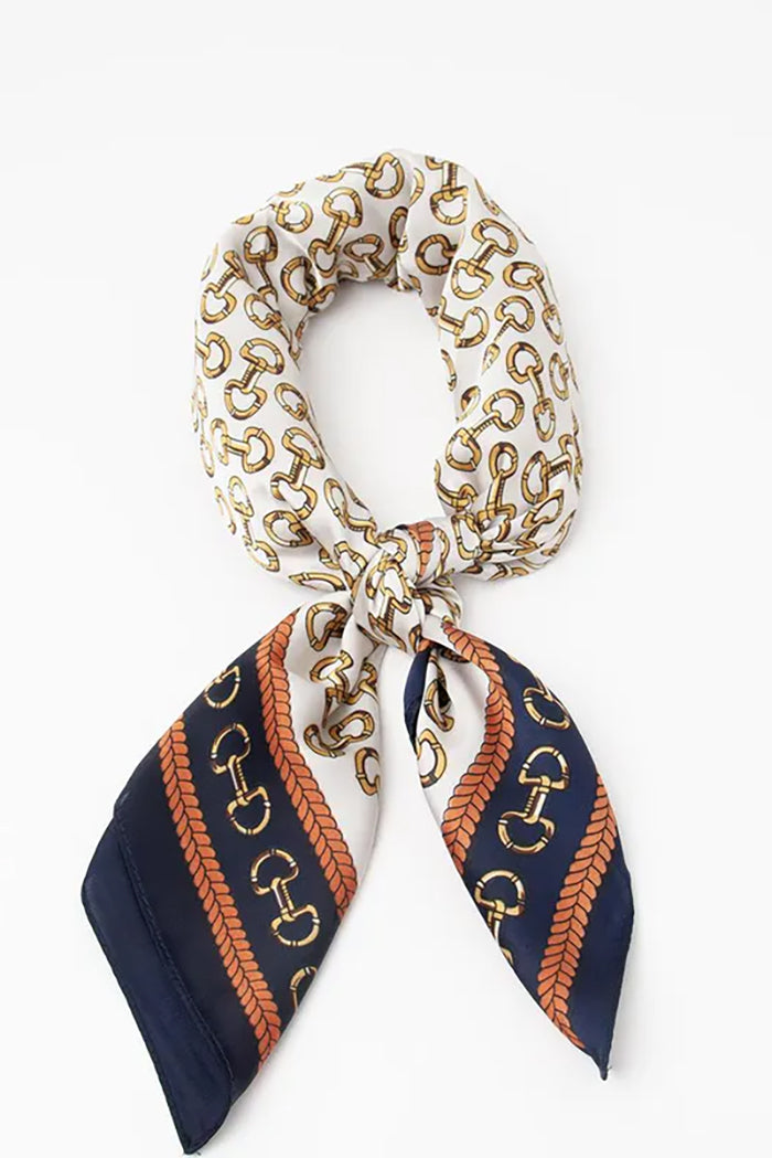 Vintage Patterned Neck Scarf