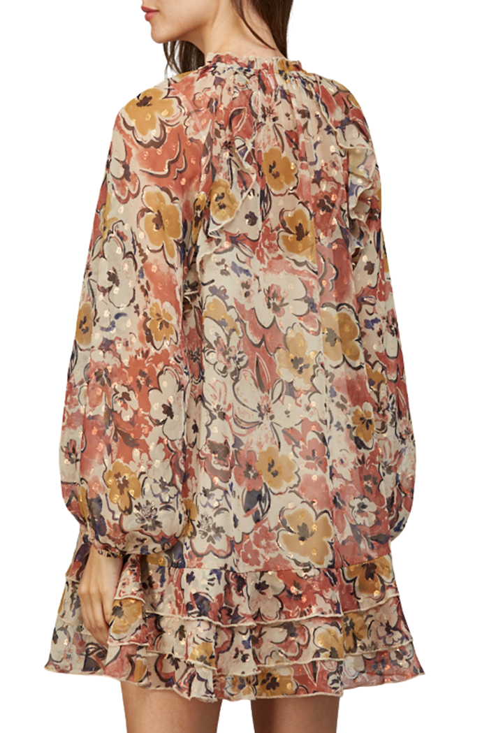 Casual Floral Pattern Dress