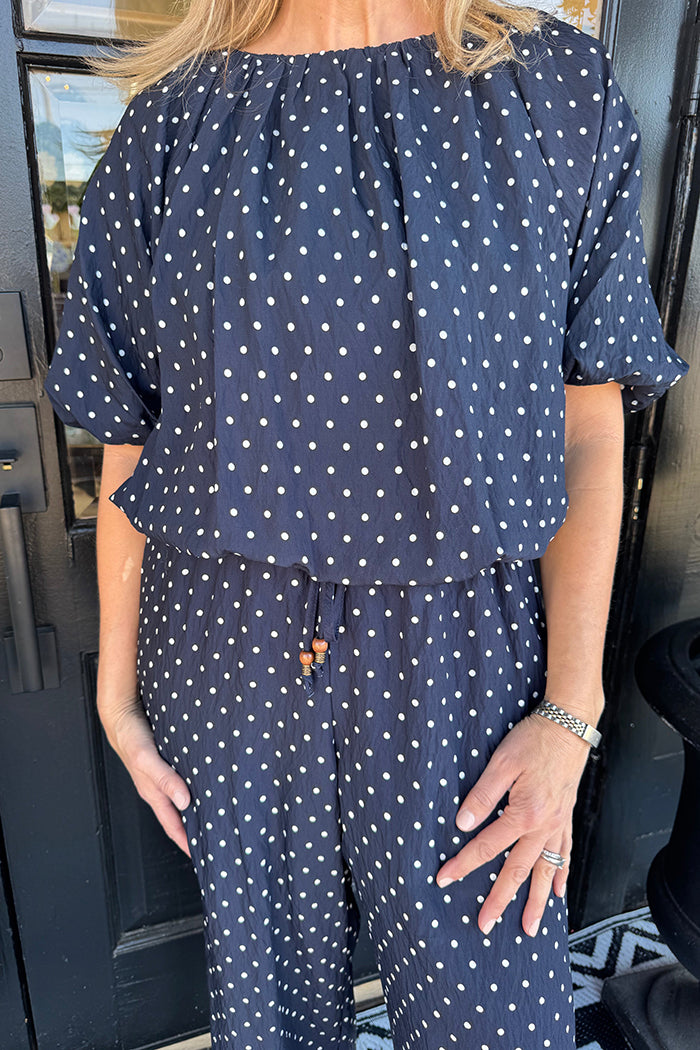 Polka Dot Two-Piece Set