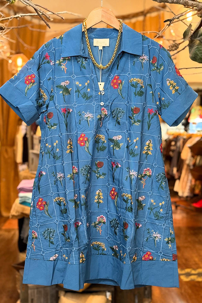 Casual Floral Pattern Dress