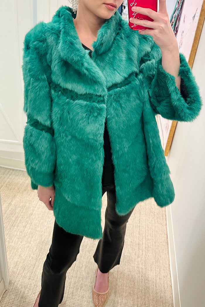 Casua Long Fur Jacket