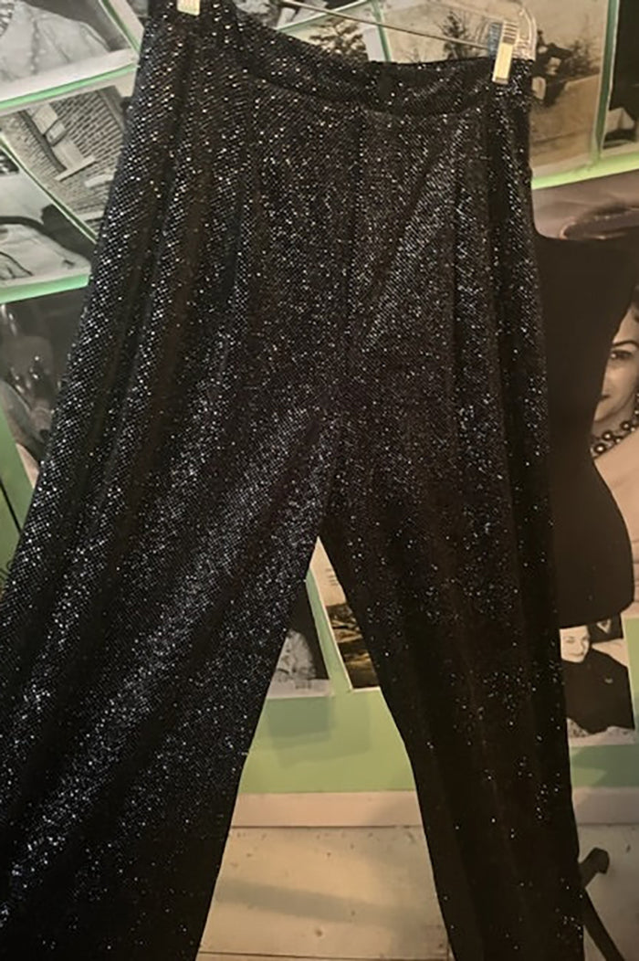 Sequin Casual Wide-Leg  Pants