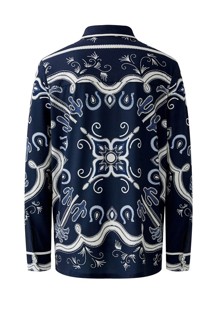 Casual Paisley Soft Shirt