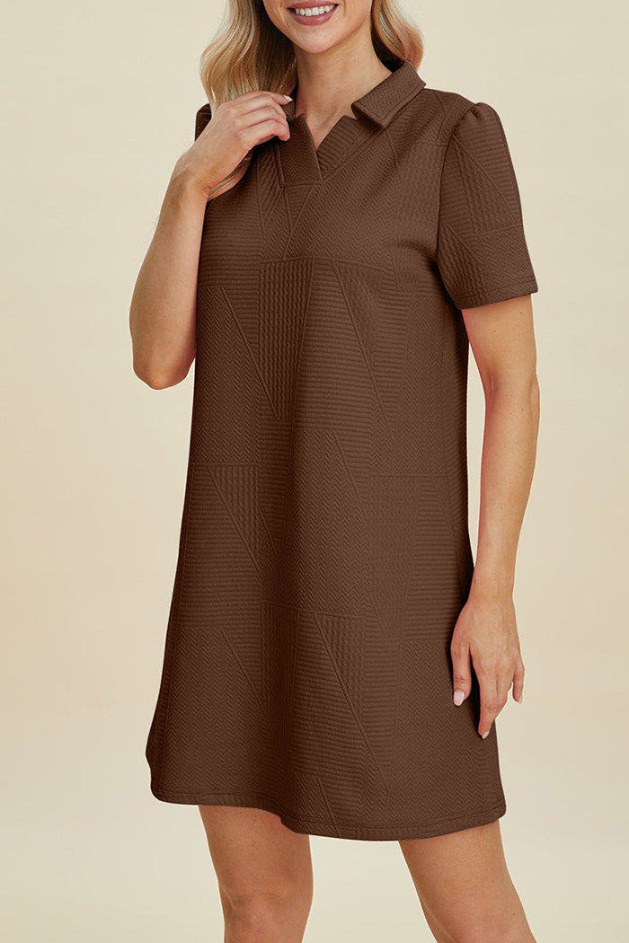 Casual Solid Color Dress