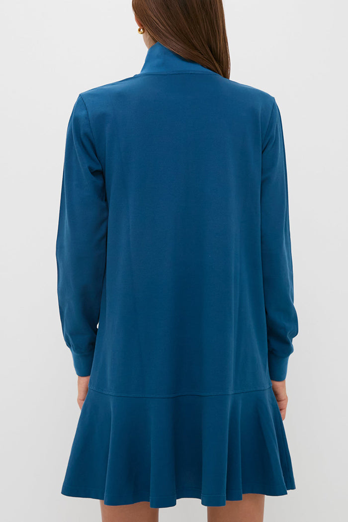 Casual Ruffles Hem Dress