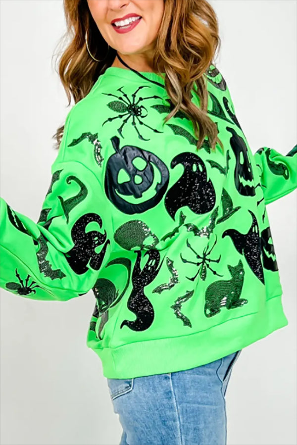 Casual Halloween Icon Sweatshirt