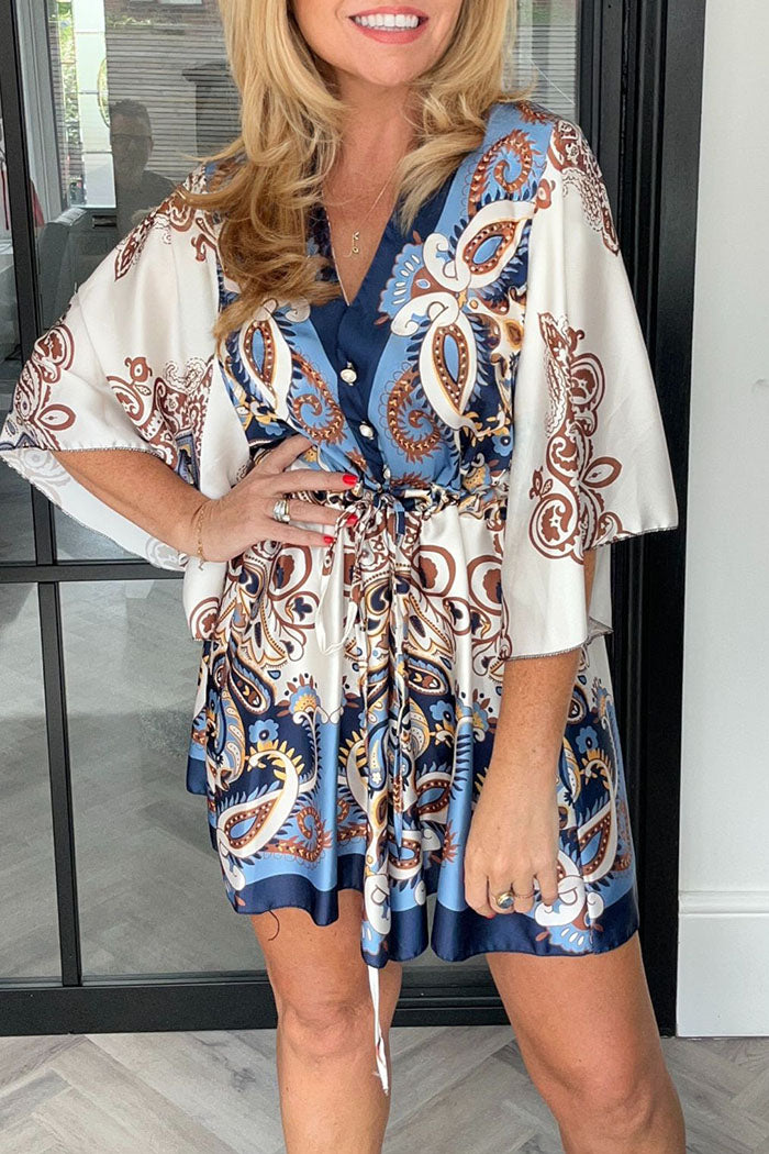 Casual Mixed Printed Playsuit