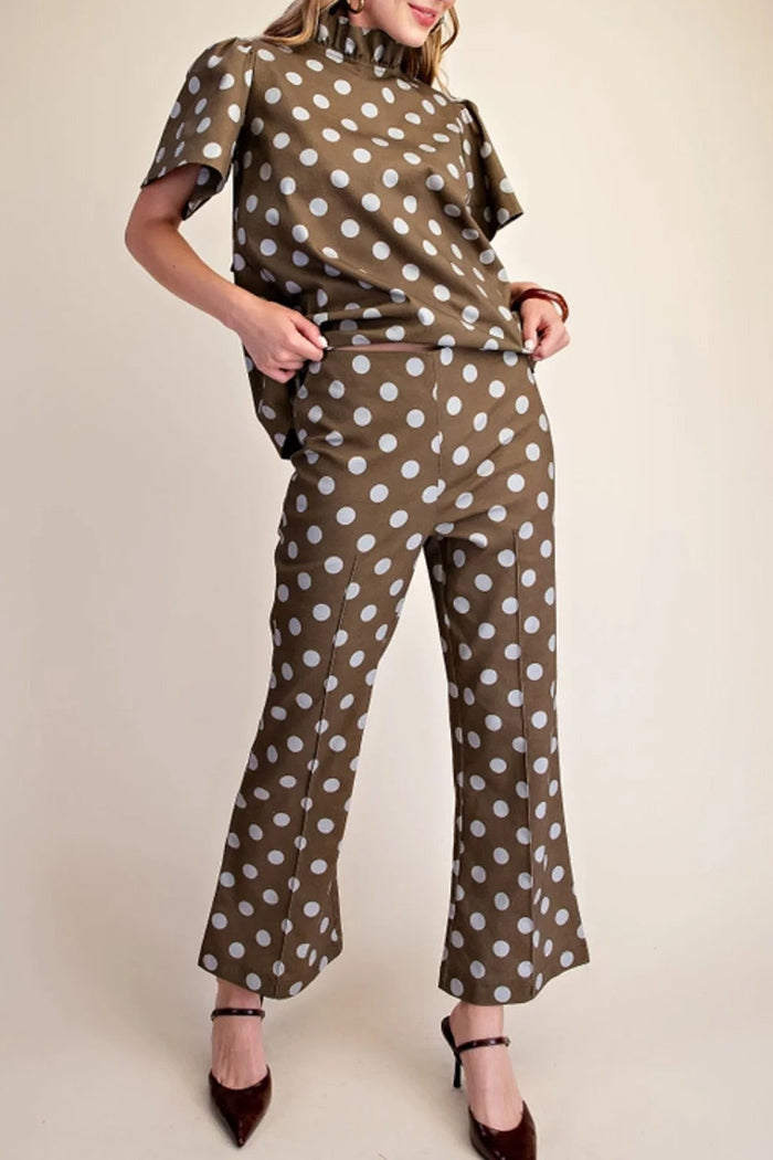 Polka Dot Two Piece Set
