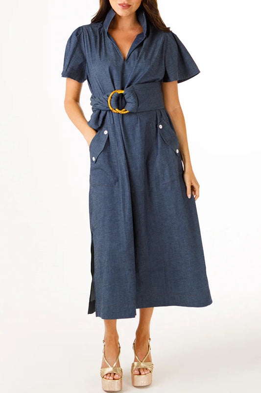 Casual Stretch Denim Dress