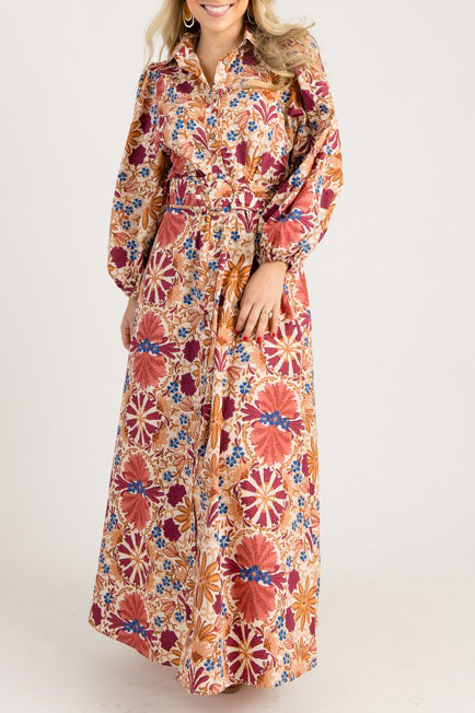 Floral Harvest Maxi Dress
