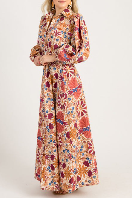 Floral Harvest Maxi Dress