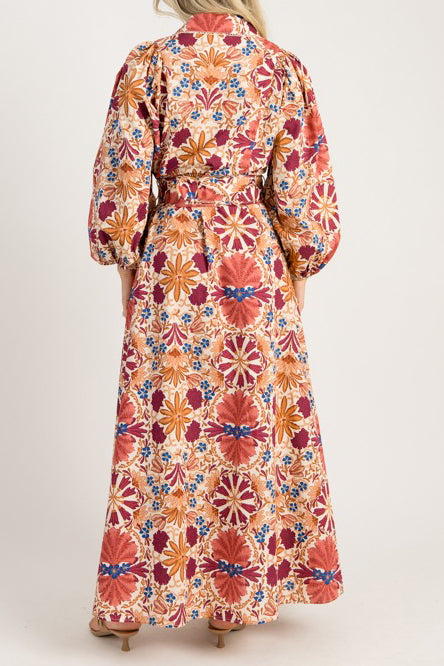 Floral Harvest Maxi Dress