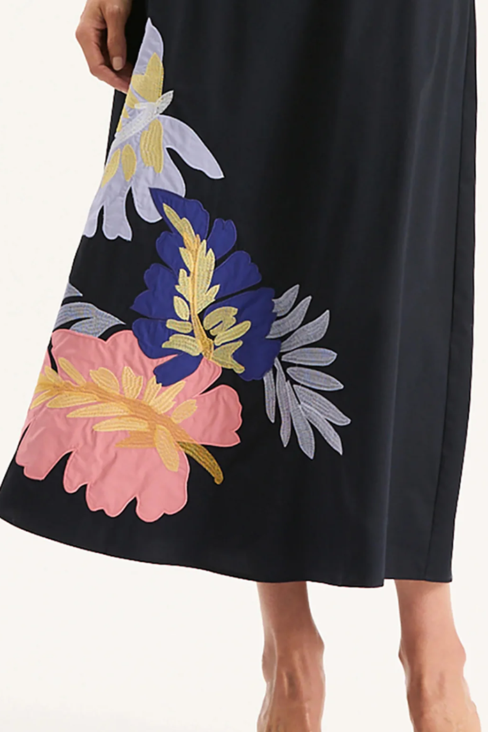 Casual Floral Patterne Skirt