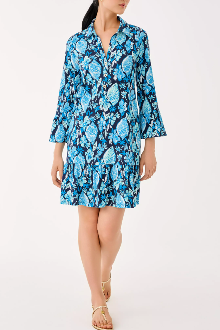 Casual Floral Pattern Dress