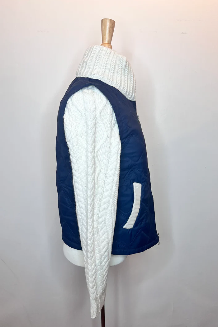 Mixed Media Pocket Jacket