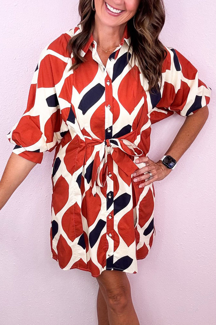 Casual Puff SLeeve Dress