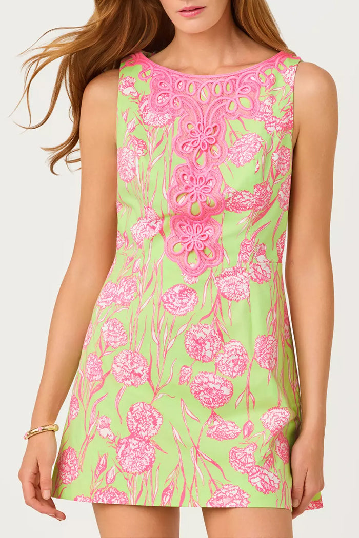 Pistachio Green Floral Sleeveless Romper