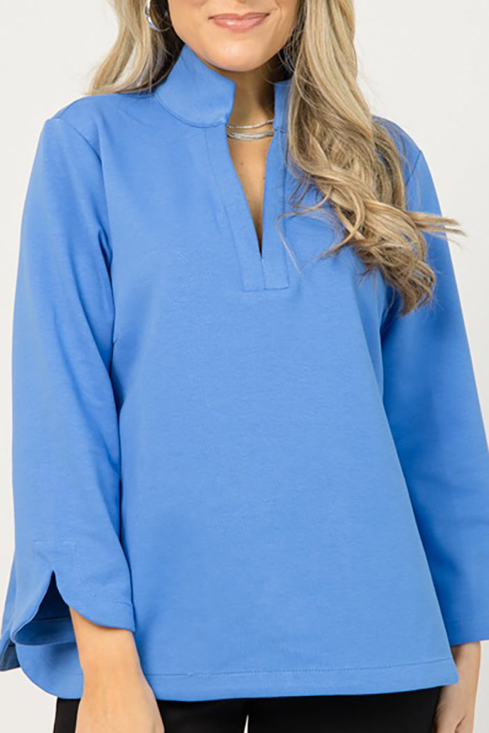 Side Slit Casual Top