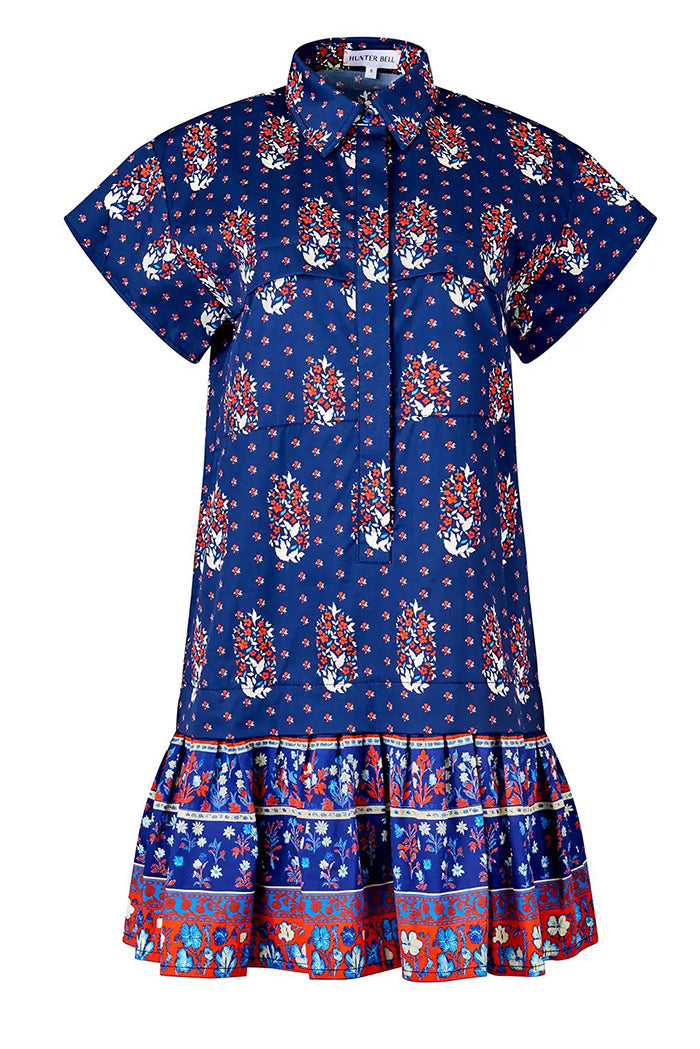 Casual Retro Printed Dress