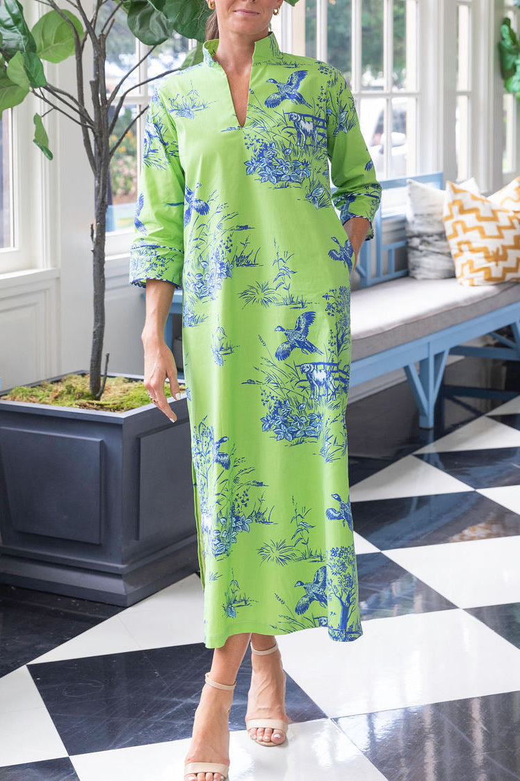 Animal Patterns Obi Sash Dress（Includes belt）